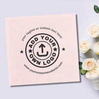 Blush Pink Personalised Custom Logo Bulk