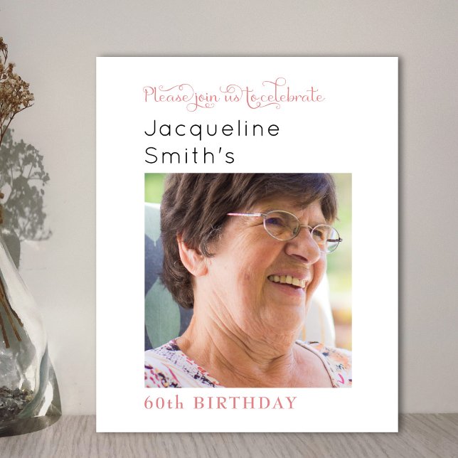 Blush Pink Photo Birthday (Creator Uploaded)