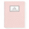Blush Pink Quatrefoil Personalised Notebook