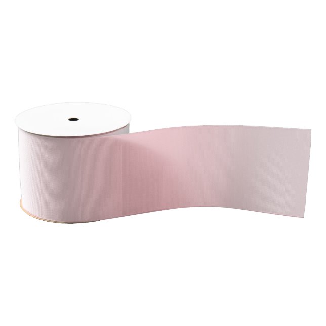 Blush Pink Ribbon Bow Christmas Grosgrain Ribbon (Spool)