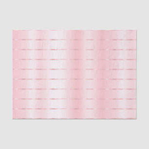 Blush Pink Ribbon Bridal Shower Tissue Paper