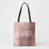 Blush Pink - Rose Gold Foil Hair Stylist  - Salon