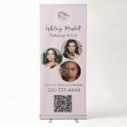 Blush Pink Script Logo Photo Makeup Artist