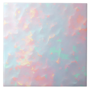 Blush Pink Soft Mint Gold Luxury Modern Collection Tile