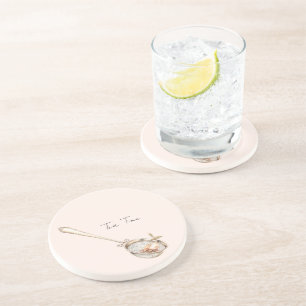 Blush Pink Tea Time Coaster