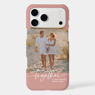 Blush Pink Together Typography Couple Valentine