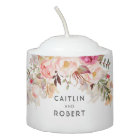 Blush Pink Watercolor Flowers Elegant Wedding