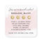 Blush Pink Watercolor & Gold Social Media Network