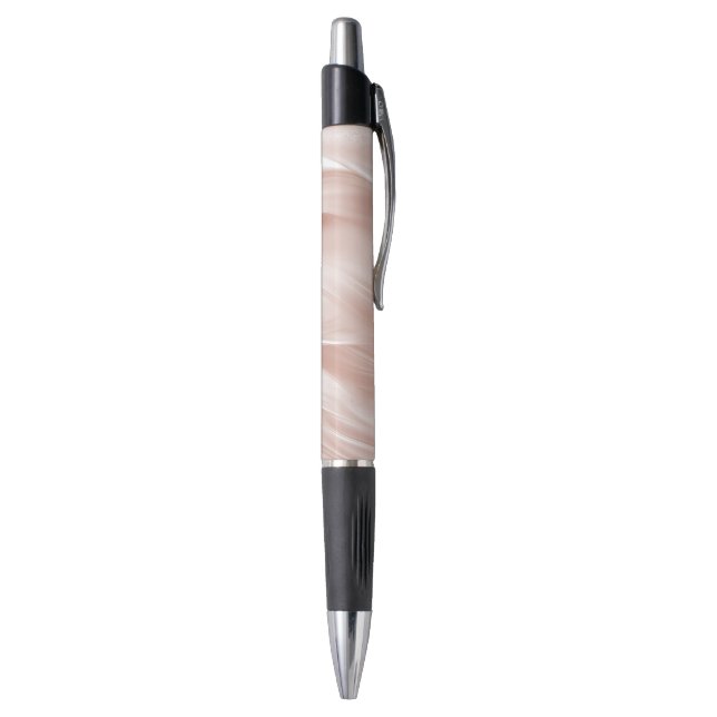 Blush Pink Wavy Streaks  (Bottom (Vertical))