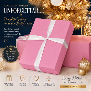 Blush Pink Wrapping Paper Luxury Gift Wrap