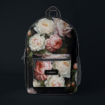 Blush Rose Classic Dutch Moody Baroque  Printed Backpack<br><div class="desc">Blush Rose Classic Dutch Moody Baroque</div>