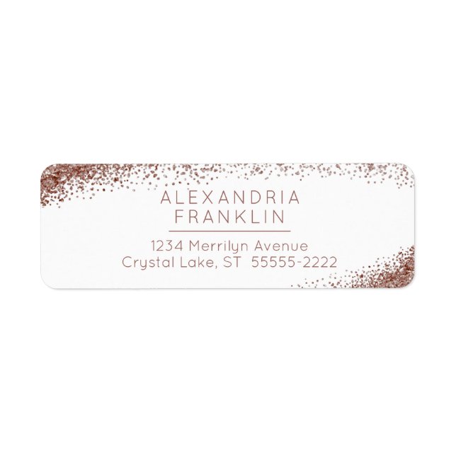 Blush & Rose Gold Sparkle (Front)