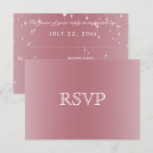 Blush Rose Gold Star Lights - RSVP