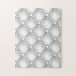 Blush Rose Jewel Jigsaw Puzzle