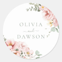 Blush & Sage Green Divine Elegance Wedding