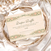 Blush Sage Rose Arch Diapper Raffle
