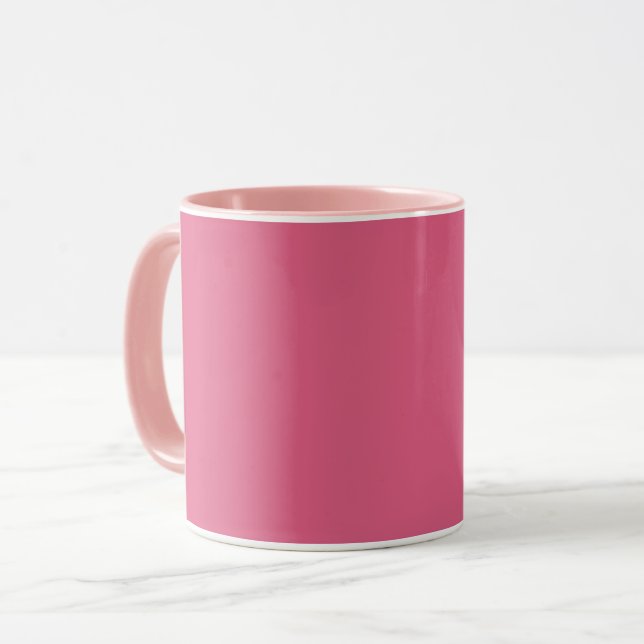 Blush (solid colour)  mug (Front Left)