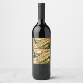 Blush Sparkling Wine Bridal Shower Mini Sparkling  Label