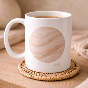 Blush Stone Ripple Mug