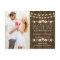 Blush String of Lights Rustic Fall Save the Date
