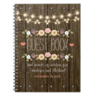 Blush String of Lights Rustic Fall Wedding Guest