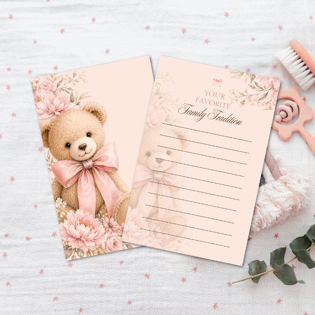Blush Teddy Bear Family Traditions (Creator Uploaded)
