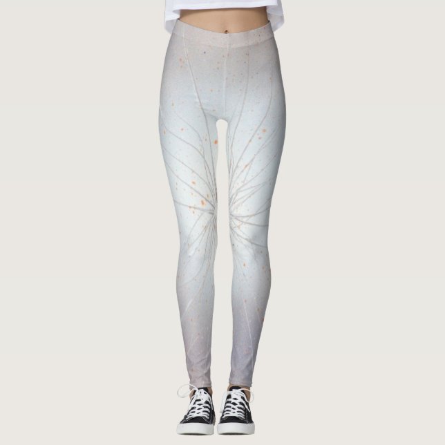 Blush to White Leggings (Front)