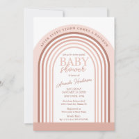 Blush Tone Girl Rainbow Baby | Baby Shower