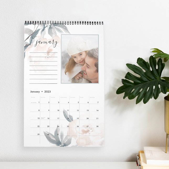 Blush Whisper | 12 Photo Calendar with Notes (Creator Uploaded)