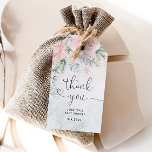 Blush winter thank you  gift tags<br><div class="desc">Blush floral winter thank you Gift Tags.
Matching items available.</div>
