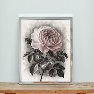 Blushing Bloom Photo Print