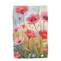 Blushing Blooms | Pink Flower Meadow Floral