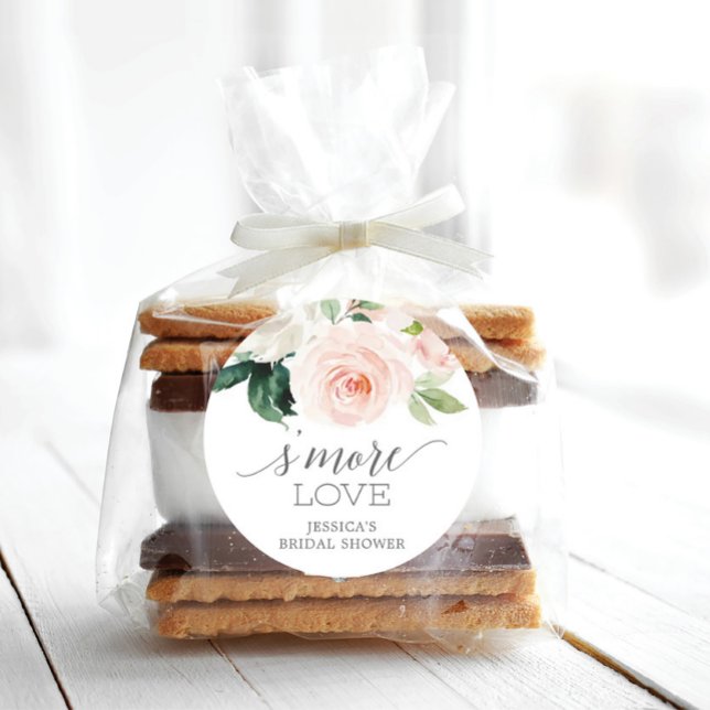 Blushing Blooms S'More Love - Favour Stickers (Creator Uploaded)