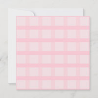 Blushing Bride And Tea Rose Pink Gingham Pattern