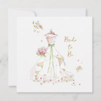 Blushing Bride in Bloom Bride to Be