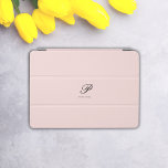 Blushing Elegance Personalised iPad Case<br><div class="desc">Elevate your iPad experience with our Blushing Elegance Personalised iPad Case in enchanting Blush Pink. This stylish and customisable accessory is designed to protect and personalise your iPad. The delicate script font showcases your first initial and full name, creating a unique and elegant design. Crafted with precision using high-quality materials,...</div>