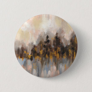 Blushing Forest I 6 Cm Round Badge