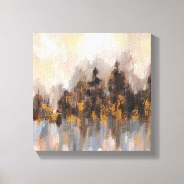 Blushing Forest I Canvas Print (Front)