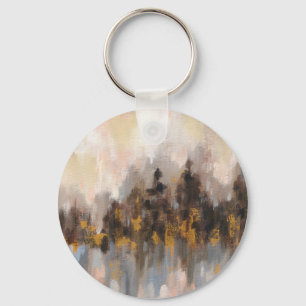 Blushing Forest I Key Ring
