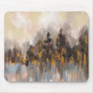 Blushing Forest I Mouse Pad