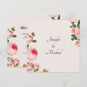 Blushing Pink Rose Engagement Party