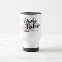 Blushing Rose Watercolor Wedding Bride Tribe