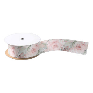 Blushing Roses 2 Wedding Satin Ribbon