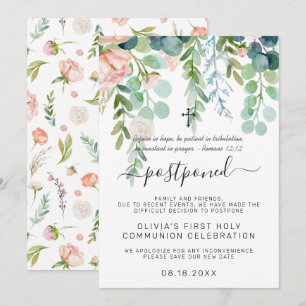 Blushing Summer   Postponed Communion Announcement