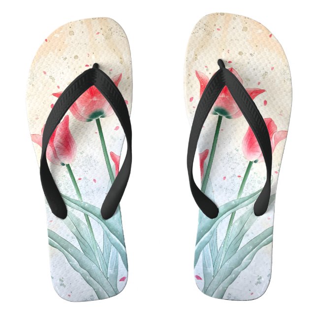 Blushing Tulip Elegance Jandals (Footbed)