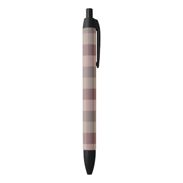 Blushwood plaid black ink pen (Bottom (Vertical))