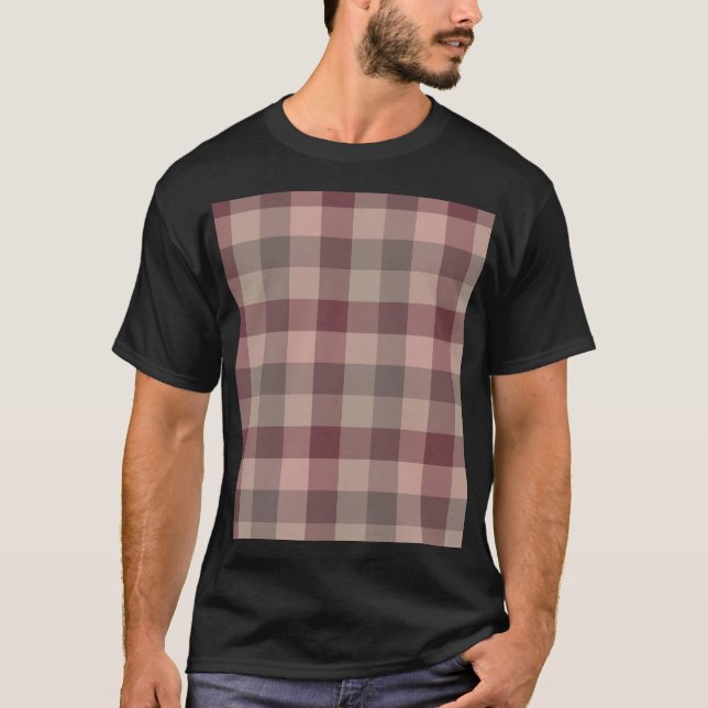 Blushwood plaid T-Shirt (Front)