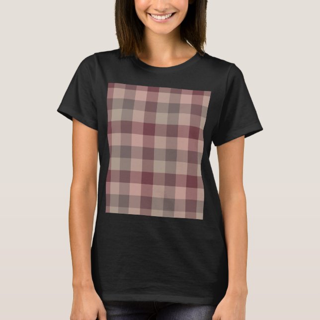 Blushwood plaid T-Shirt (Front)
