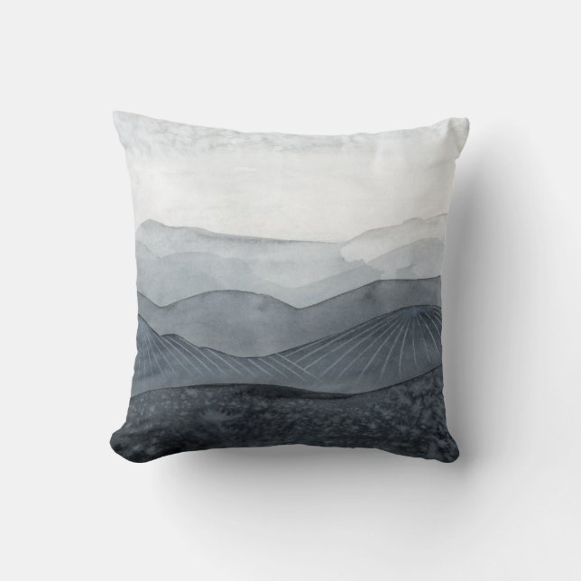 Blustering Grey Valley Cushion (Front)