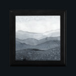 Blustering Grey Valley Gift Box<br><div class="desc">Blustering Valley I by Grace Popp. Greys and soft shapes come together to create valleys and small hills.</div>